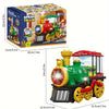 Interactieve Stoomtrein Speelgoed | Elektrische Locomotief met Rook, Licht & Geluid | Perfect Cadeau voor Kinderen 3-5 Jaar