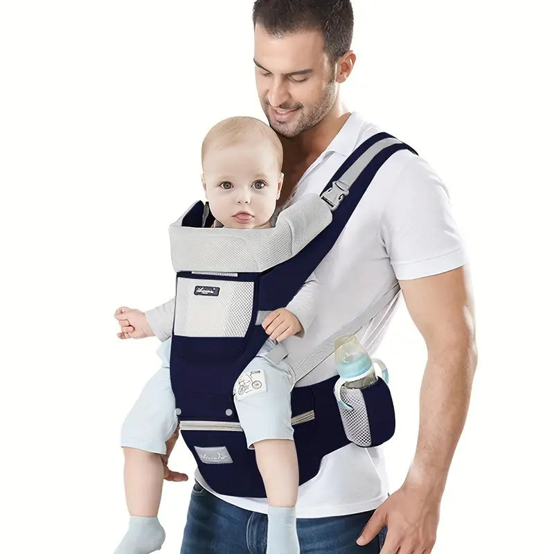 Draagzak Baby & Peuters tot 20 KG l Ergonomisch, Knus en Lichtgewicht