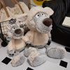 Knuffelige Wolf in Schaapskleren Pluche - Zachte Polyester Knuffel, Cartoon Decor, Perfect Cadeau voor Kinderen 0-3 Jaar