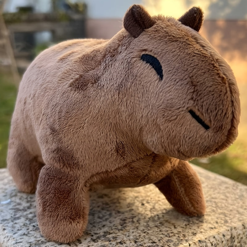 8.8 Inch/22CM Capybara Pluche Dier | Lifelike Pluche Speelgoed voor Jongens en Meisjes | Cadeau voor Verjaardag, Halloween & Kerst