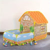 Kindertent Tuinvilla – Grote Opvouwbare Speeltent voor Jongens en Meisjes, Binnen & Buiten, Poppenhuis, Ballenbad | Perfect Kerst- & Halloween Cadeau