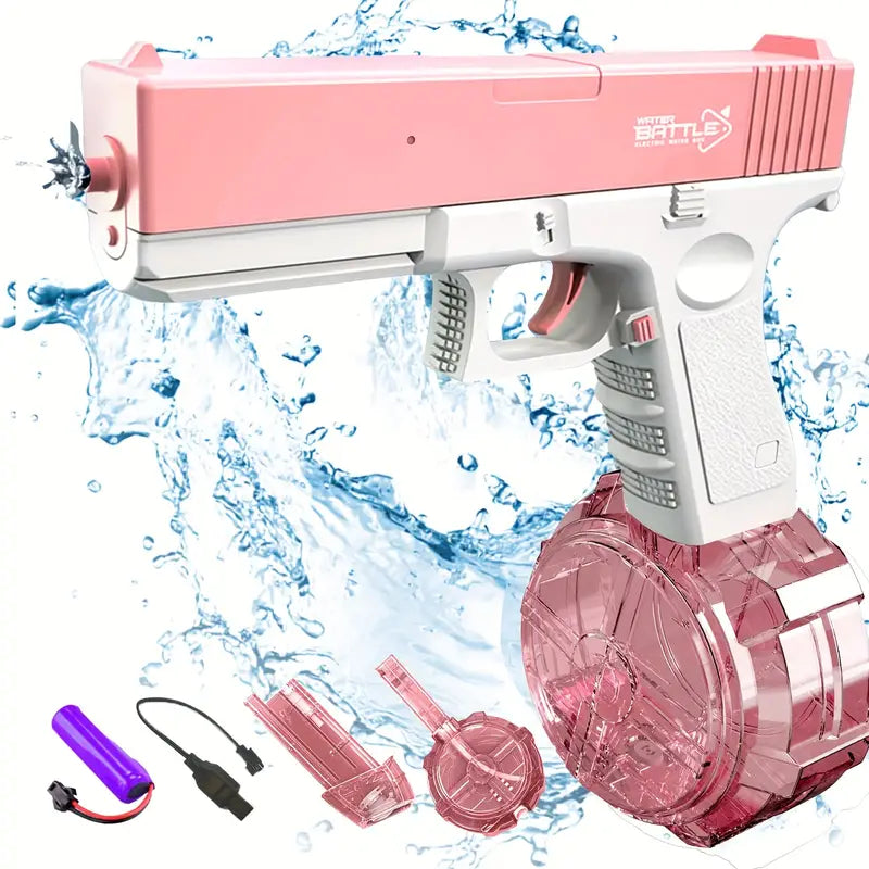 Elektrisch Waterpistool Automatisch Water Spuitpistolen met Grote Capaciteit Water l Zomerspelletjes voor Kinderen