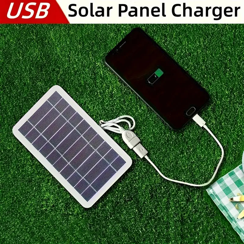 Solar Power Bank l Opladen met de Zon l Oplader voor Reizen, Kamperen en Buiten l Volwassenen en Kinderen