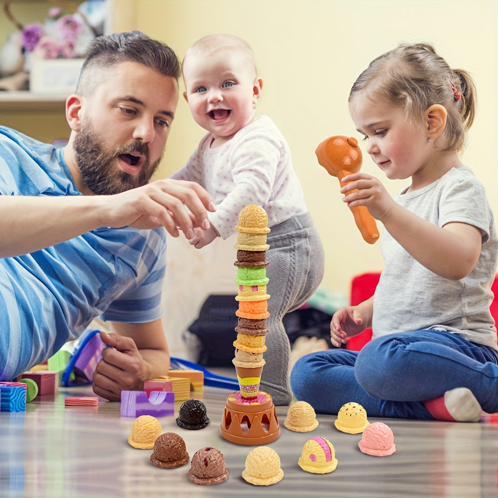 IJsje Pop-Up Puzzelspel – Interactief Speelgoed voor Oog-Hand Coördinatie, Ouder-Kind Bonding