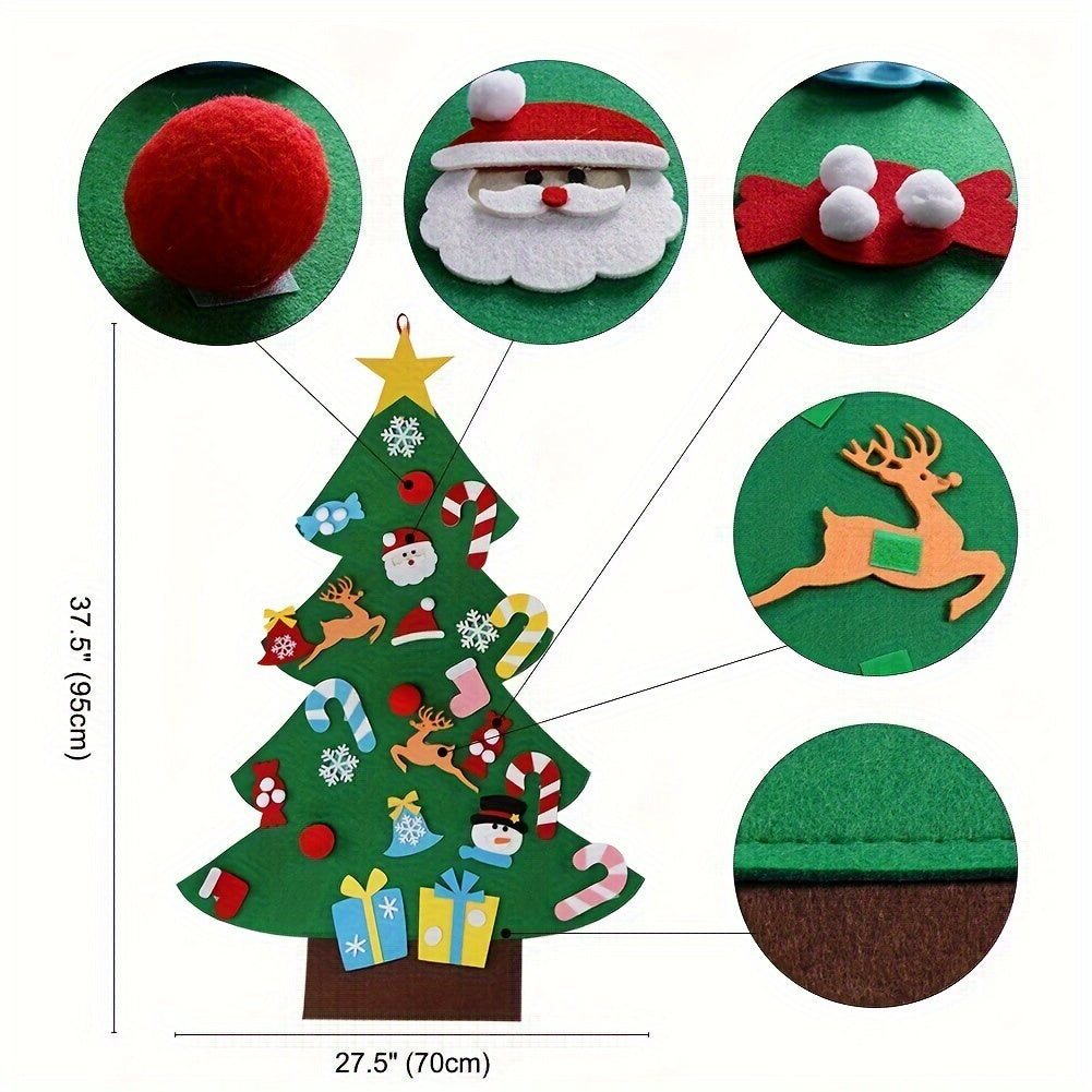 Kerstboom Bouwblokken - Eland Bel Educatief Assemblage Speelgoed | Perfect Kerst- & Feestdagencadeau voor Kinderen