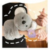 Knuffelige Koala Pluche Polsband - Zachte Polyester Dieren Armband, Perfect voor Feestjes & Cadeaus