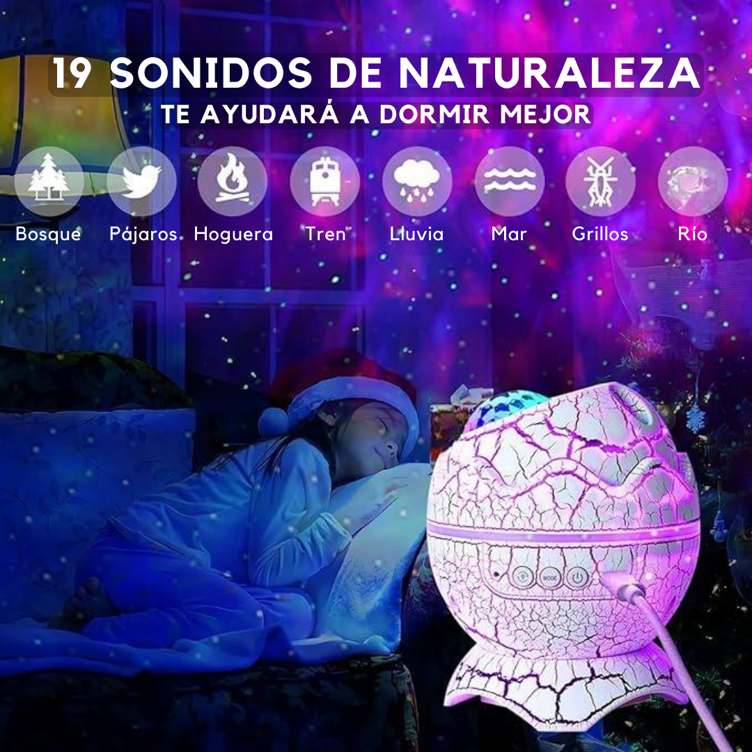 DinoEgg l Galaxy Projector & Lamp l Sfeer Nachtlamp voor Kinderen