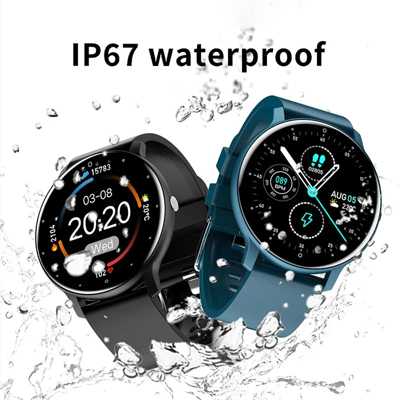 Smartwatch Sport voor dames & heren l Waterdicht en Sport Modus