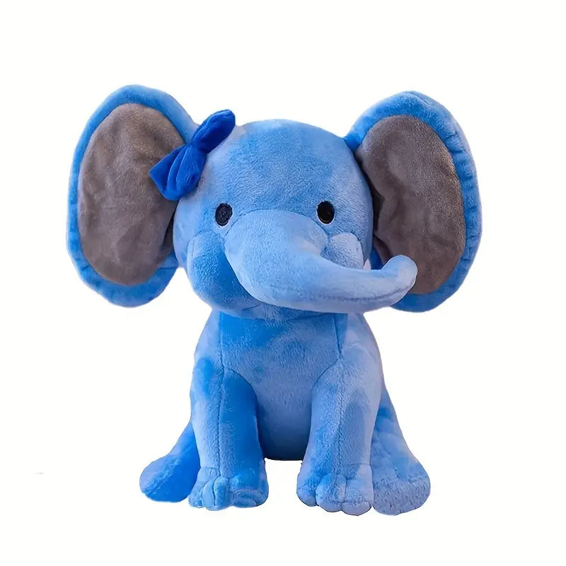 Knuffel Olifant 25 cm l Verlicht Stress en Angst l Voor Baby's, Peuters en Volwassenen