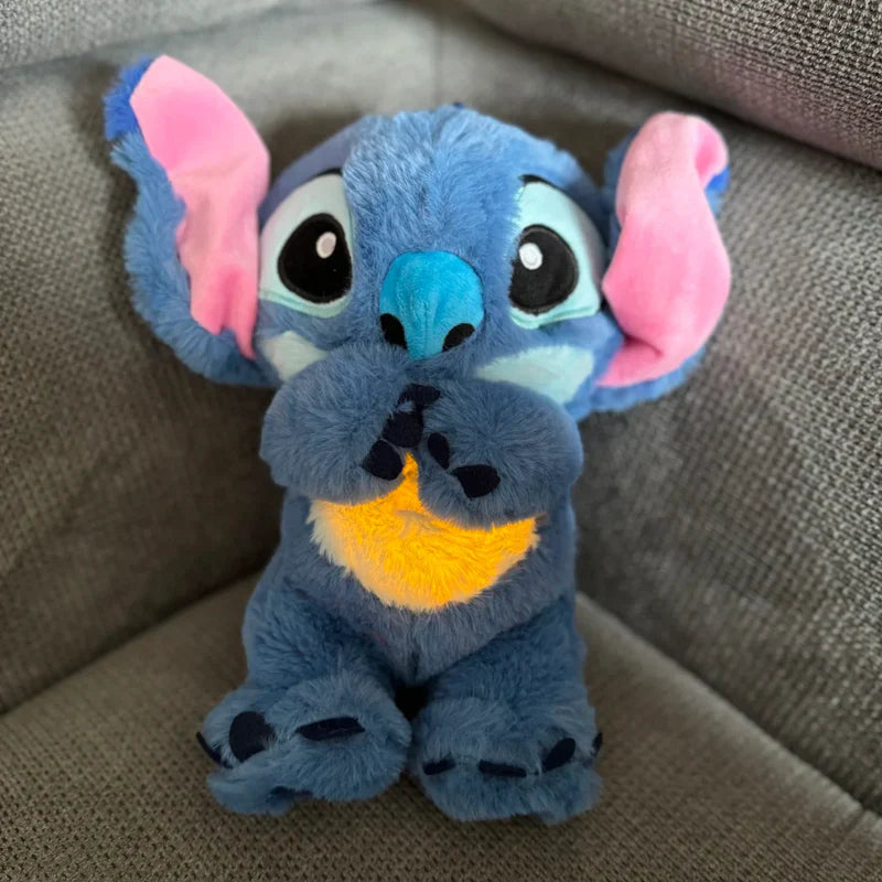 Stitch Rustgevend Knuffeldier voor Baby l Verlicht Angst en Stress l Peuters & Volwassenen