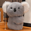 Knuffelige Koala Pluche Polsband - Zachte Polyester Dieren Armband, Perfect voor Feestjes & Cadeaus