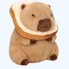 Knuffelige Capybara Pluche Dier | Comfortabel Polyester, Khaki/Mengkleuren, Ideaal voor Kinderen en Verzamelaars