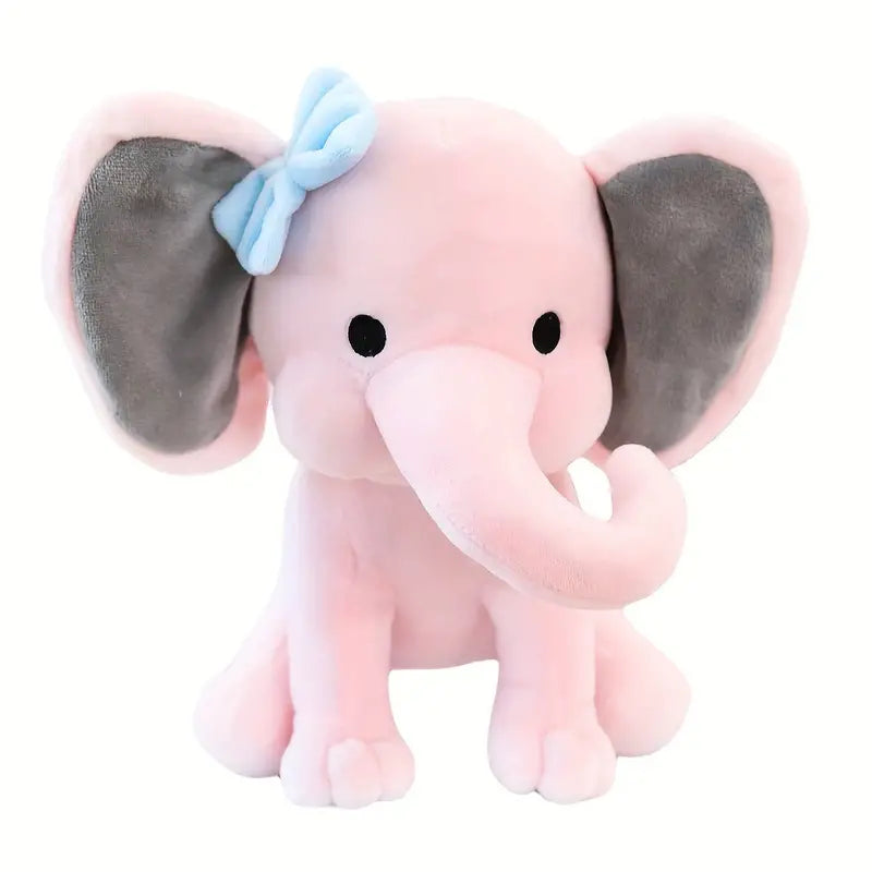 Knuffel Olifant 25 cm l Verlicht Stress en Angst l Voor Baby's, Peuters en Volwassenen