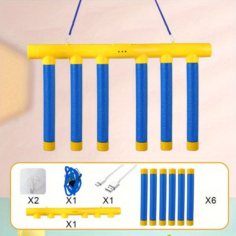 Snelheids- & Behendigheidsspel voor Kinderen – Reactie- en Oog-Hand Coördinatie Speelgoed met Grijpstok, Indoor Focus Trainer, Gemengde Kleuren