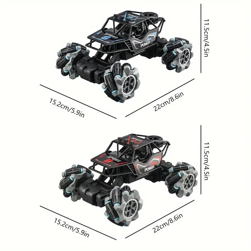 RC Auto l Waterdichte Monster Truck l Afstandbestuurbaar l Rijden in meerdere richtingen & hellingklimmen