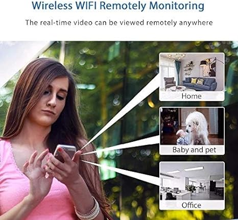 Draadloze 1080P WiFi Beveiligingscamera l Binnen & Buiten l Slimme thuisbediening met App