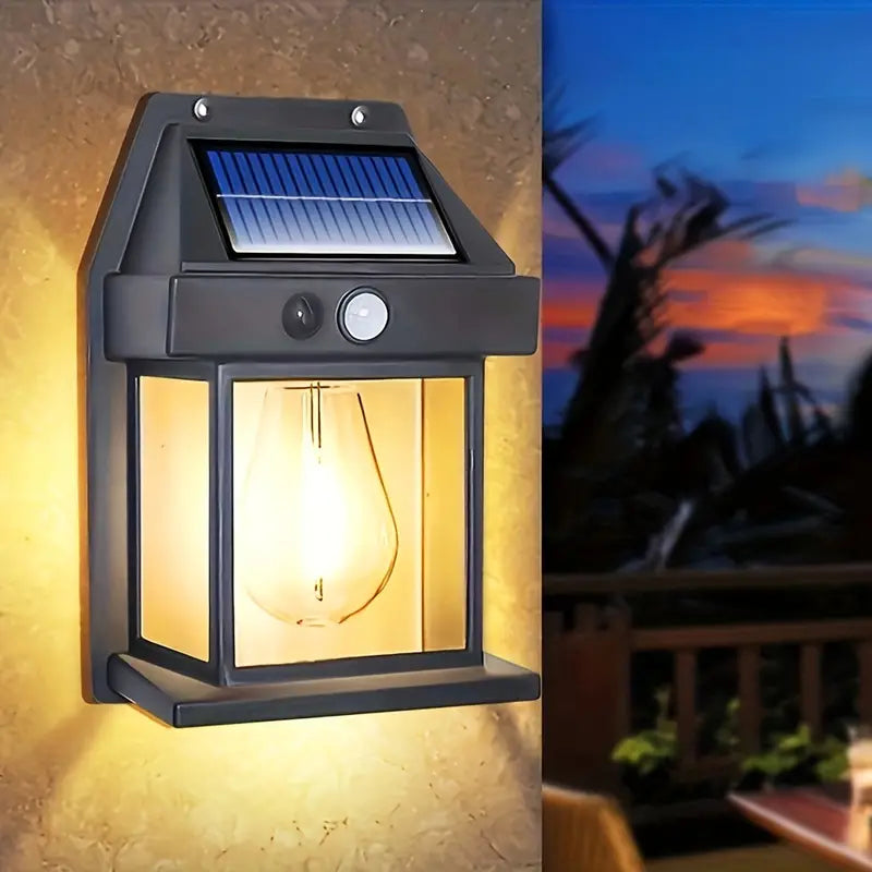 SolarPro l Wandlamp op zonne-energie voor buiten l LED