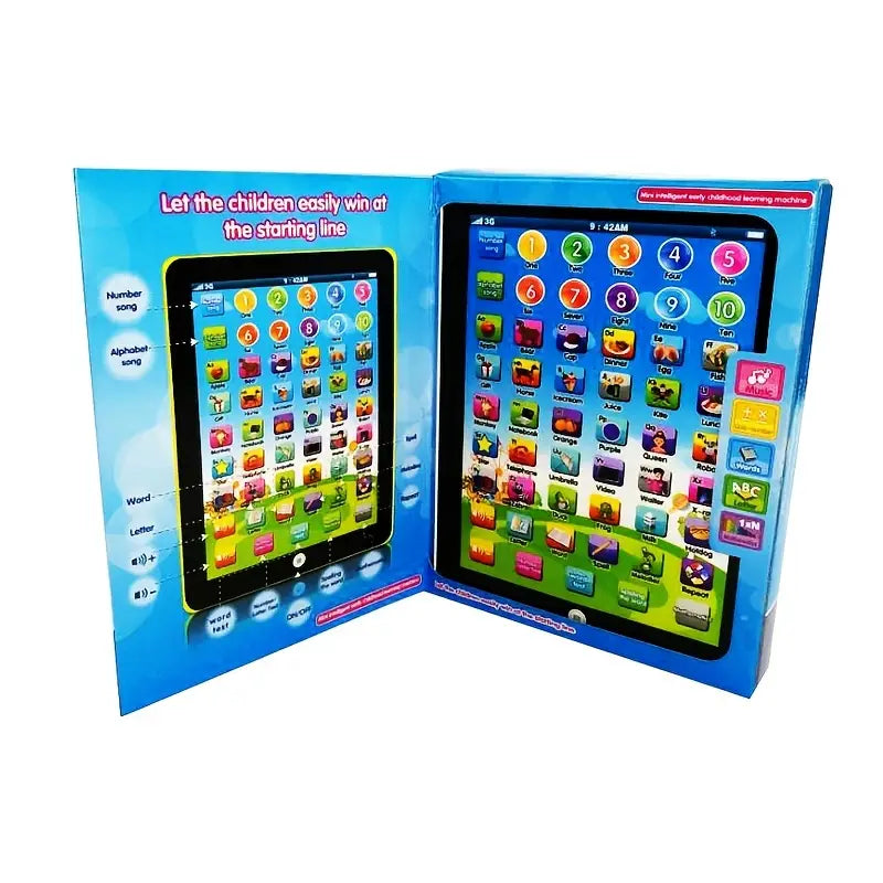 Tablet met Educatieve Spelletjes voor Peuters en Kinderen l Educatief Speelgoed 3, 4, 5, 6+ Jaar