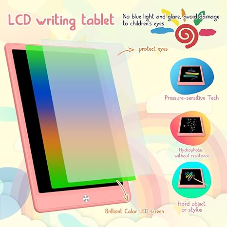 LCD Schrijven & Tekenen Tablet Doodle Board 12,5 inch - Speelgoed Kinderen vanaf 3, 4, 5, 6+ jaar