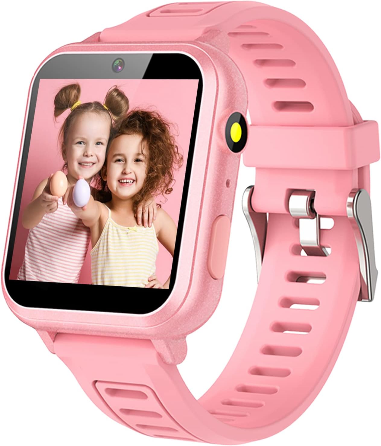 Smartwatch voor Kinderen met 24 Spelletjes, Wekker, Touchscreen, Camera en Muziekspeler