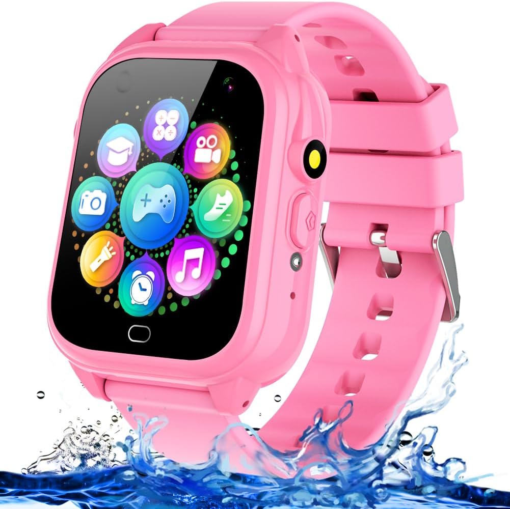 iWatch l Smartwatch voor Kinderen l Waterdicht l Jongens & Meisjes