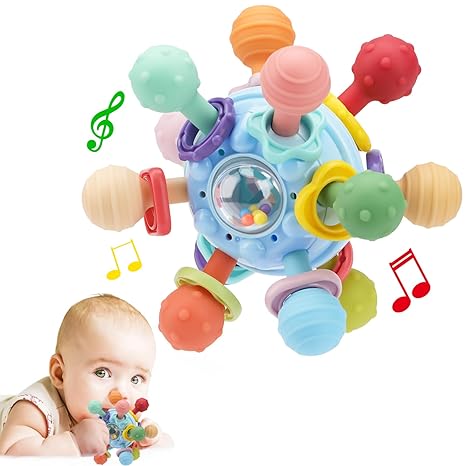 Montessori Teething Bijtspeeltje Baby Vanaf 6 Maanden