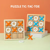 Tic-tac-toe Negen-Vaks Houten XO Welgevormd Spel | Ouder-kind Interactie | Kinderpuzzel Bouwblokken Ontwikkelingsspeelgoed