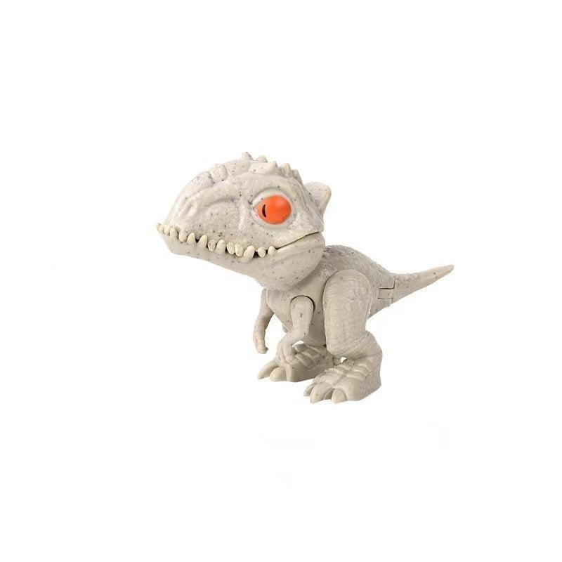 Bijtende Vinger Simulatie Dinosaurus Speelgoed | Jurassic Fun Pop Speelgoed Ornament Model Met Bewegende Gewrichten Cadeau