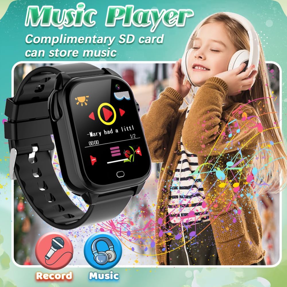 iWatch l Smartwatch voor Kinderen l Waterdicht l Jongens & Meisjes