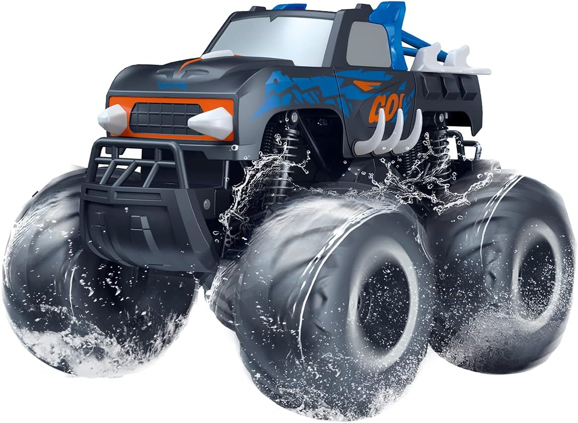 RC Bestuurbare Monster Truck l Waterdicht, 4WD, voor Alle Terreinen l Kinderen vanaf 6 Jaar