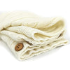 Geboorte Baby Wrap Deken Beige l Gebreide Slaapzak & Perfect voor Kinderwagen