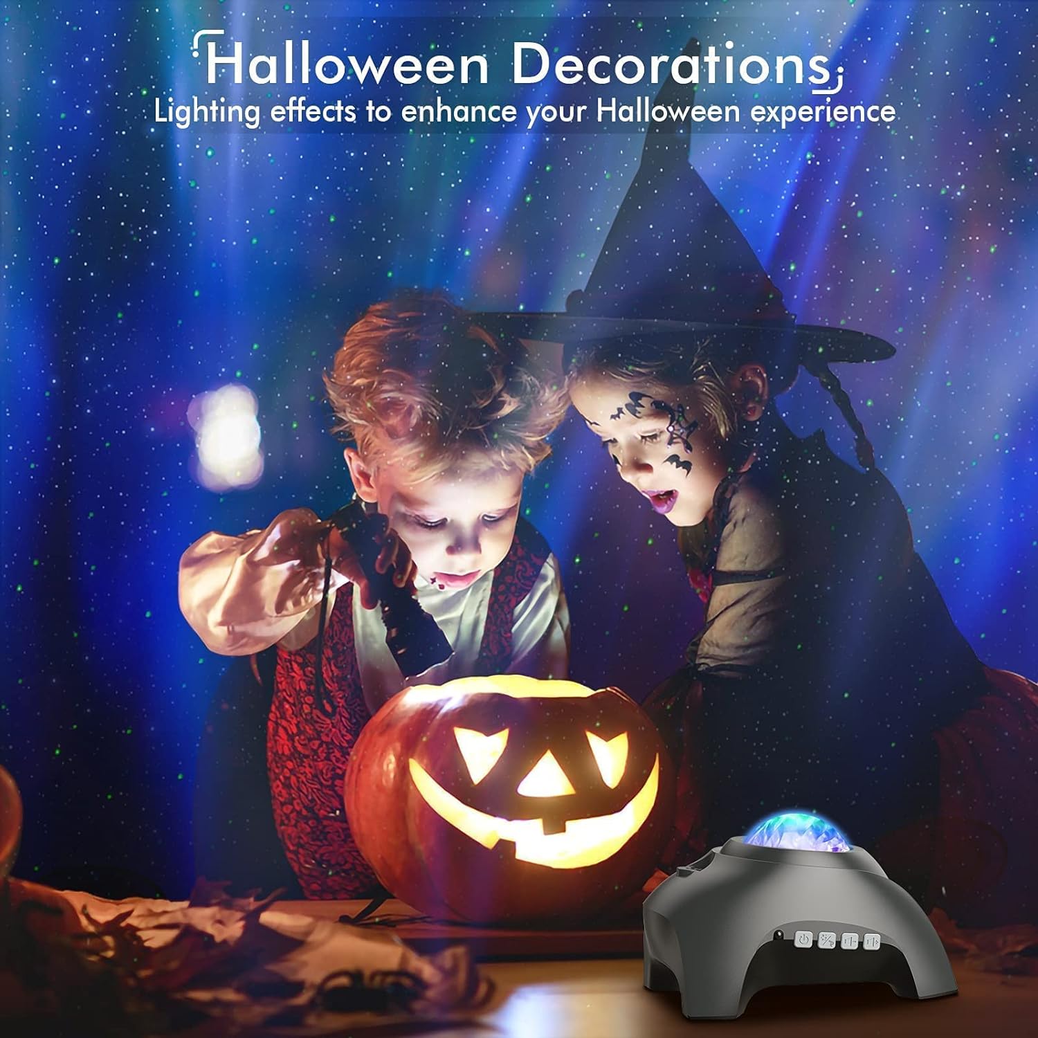 Sterren- & Galaxy Projector met Bluetooth Speaker, White Noise & Timer - LED Aurora Nachtlamp voor Slaapkamer | Perfect Kerst- & Verjaardagscadeau voor Kinderen & Volwassenen