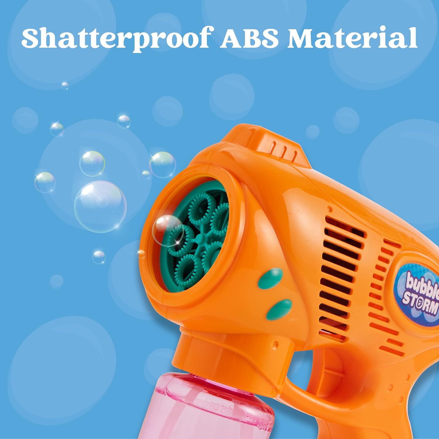 Kinder Bubbelpistool, navuloplossing, Bubbelpistolen Kinderen 4-8, Bubbel Machine Pistool voor Peuters 1-3, Bubbelpistool Blaster Speelgoed Buiten