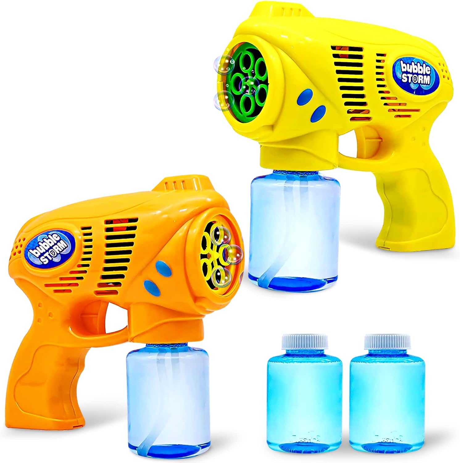 Kinder Bubbelpistool, navuloplossing, Bubbelpistolen Kinderen 4-8, Bubbel Machine Pistool voor Peuters 1-3, Bubbelpistool Blaster Speelgoed Buiten