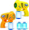 Kinder Bubbelpistool, navuloplossing, Bubbelpistolen Kinderen 4-8, Bubbel Machine Pistool voor Peuters 1-3, Bubbelpistool Blaster Speelgoed Buiten