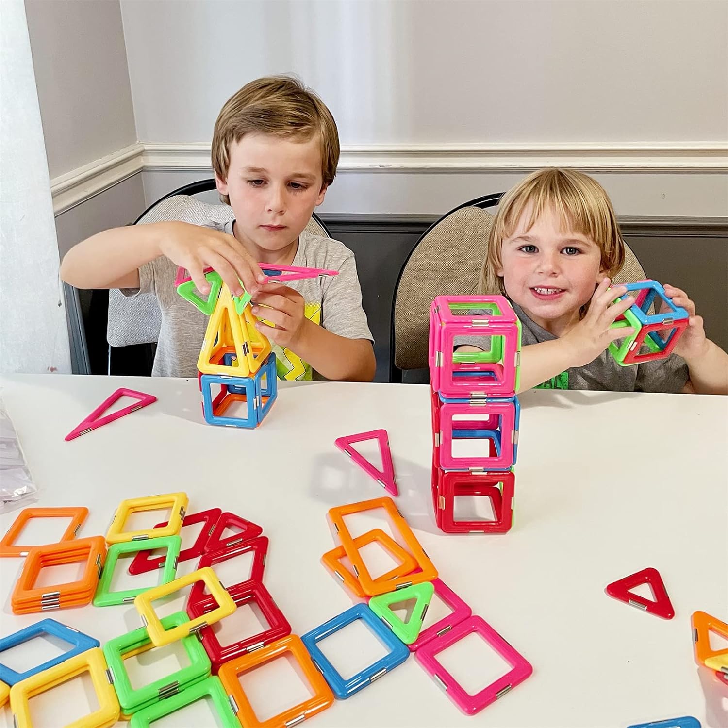 Magnetische Bouwblokken Set - Speelgoed 4 Jaar