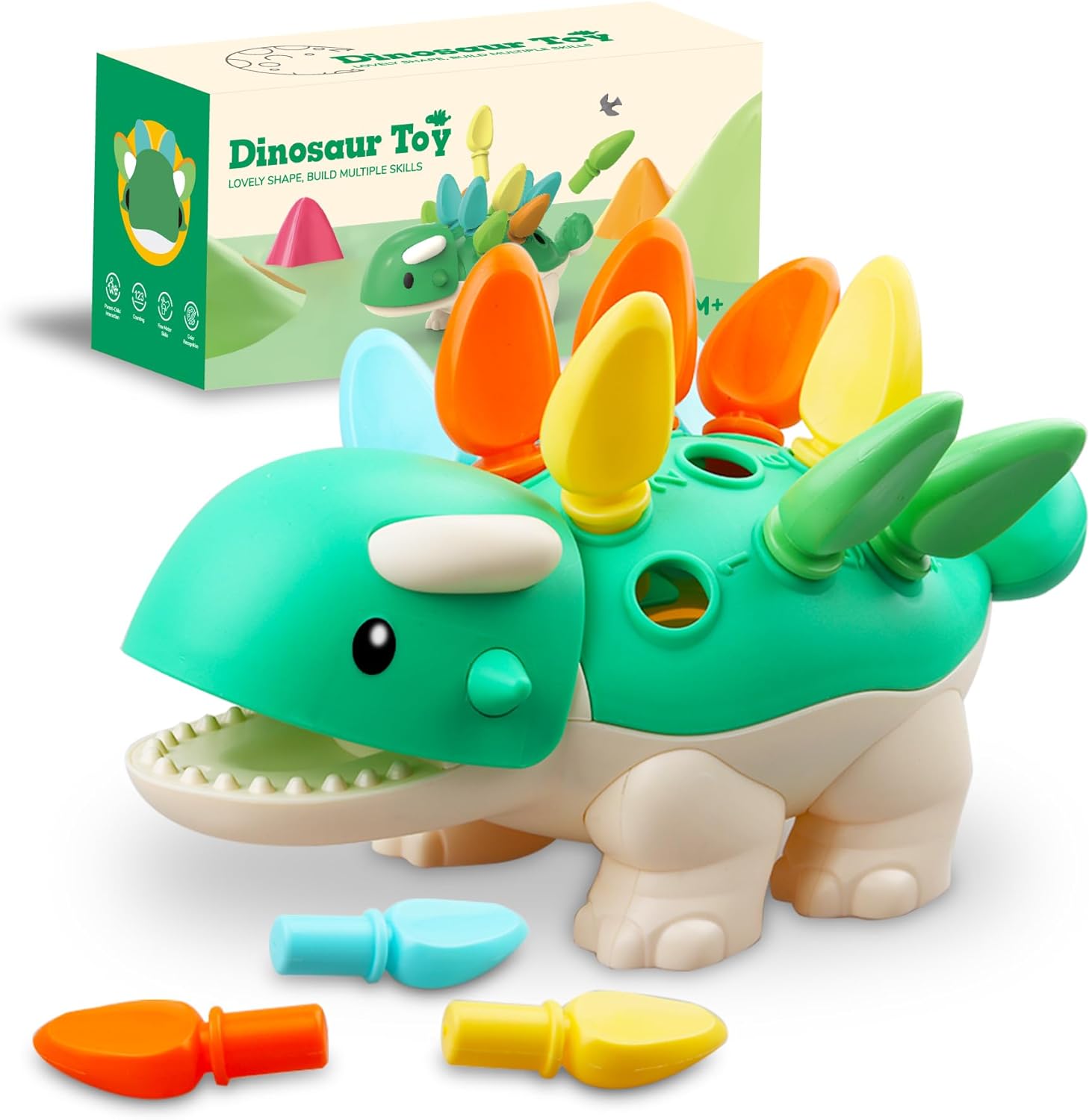 Educatief Dinosaurus Vinnen Trek Spel