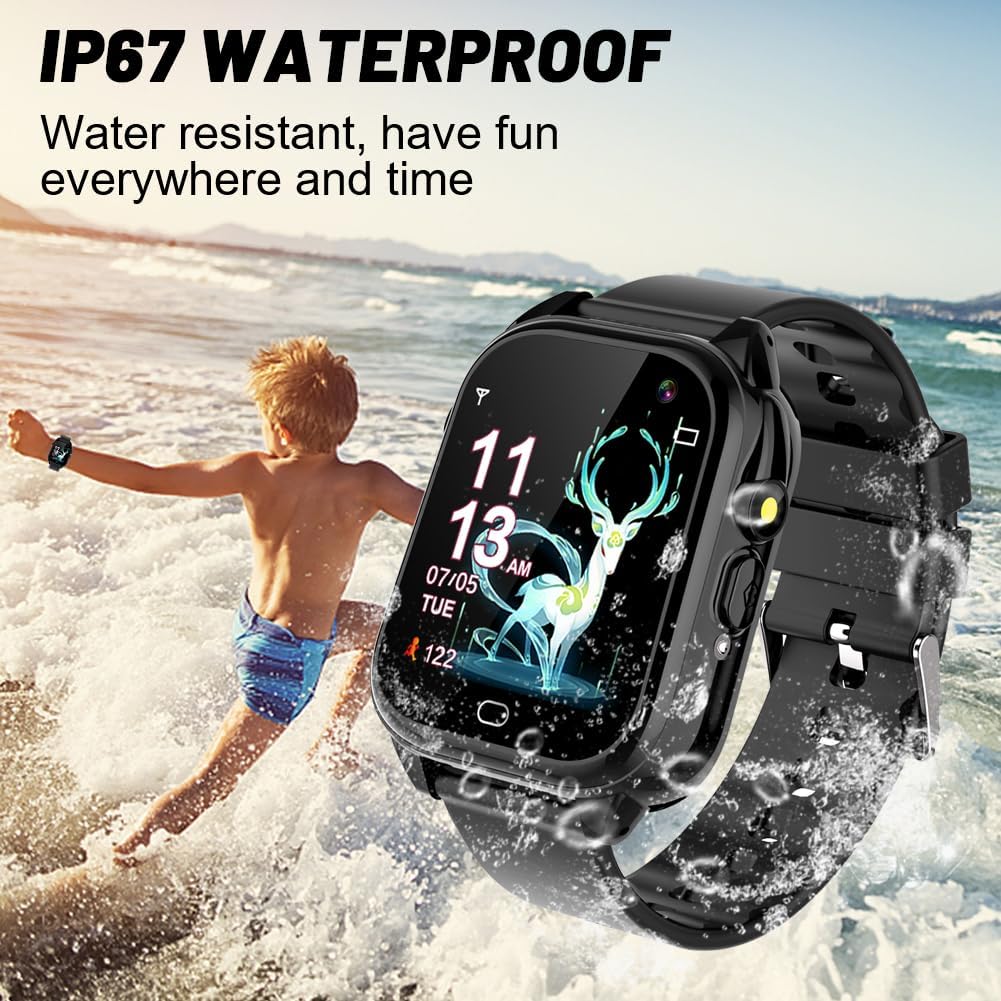 iWatch l Smartwatch voor Kinderen l Waterdicht l Jongens & Meisjes