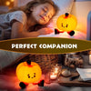 Pumpkin LED Nachtlampje - Dimbare Siliconen Touch Lamp voor Kinderen & Volwassenen | Oplaadbare Bedlamp & Halloween Decor