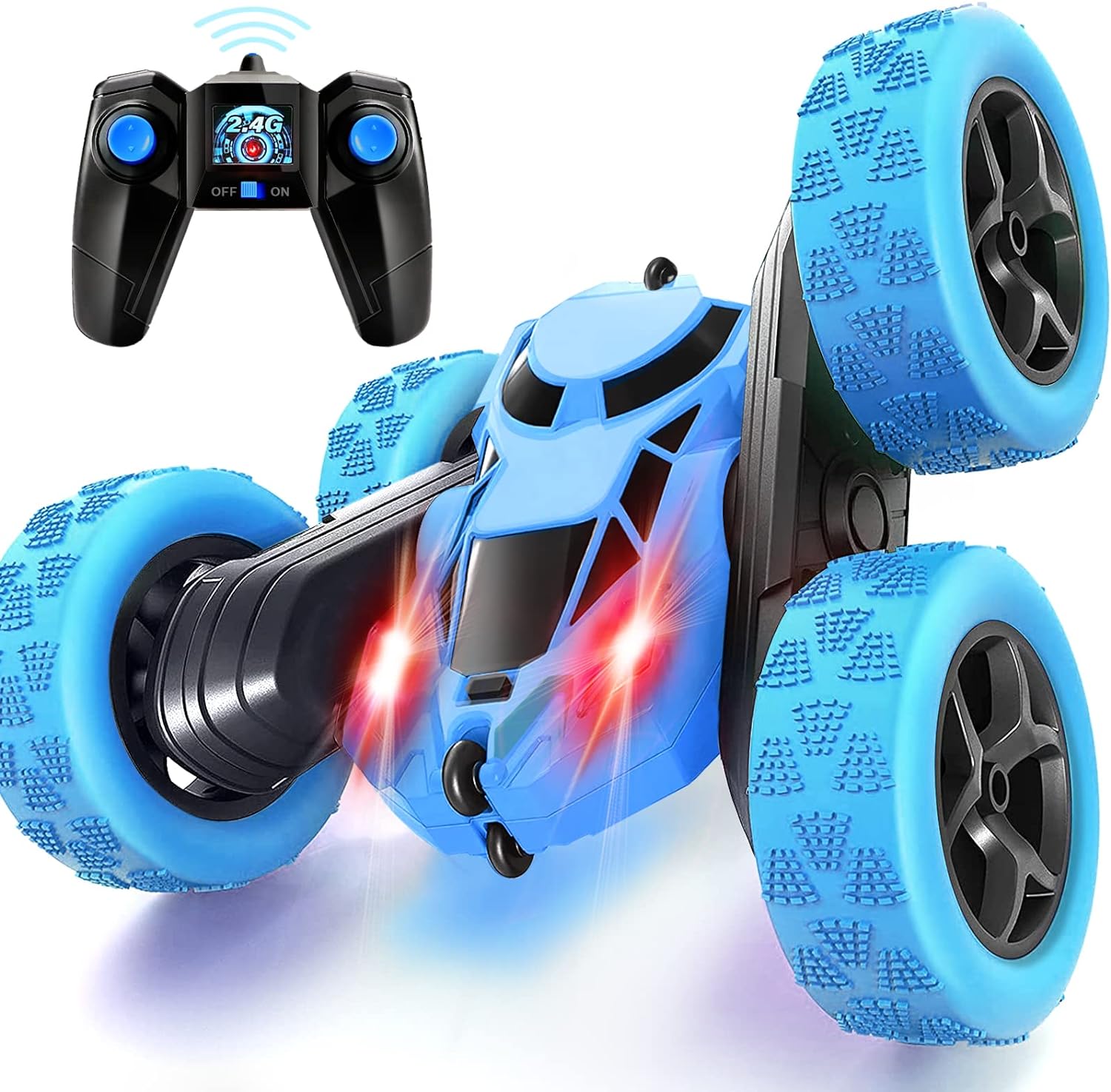 RC Bestuurbare Stunt & Drift Auto Rood l 360 Graden Roteren