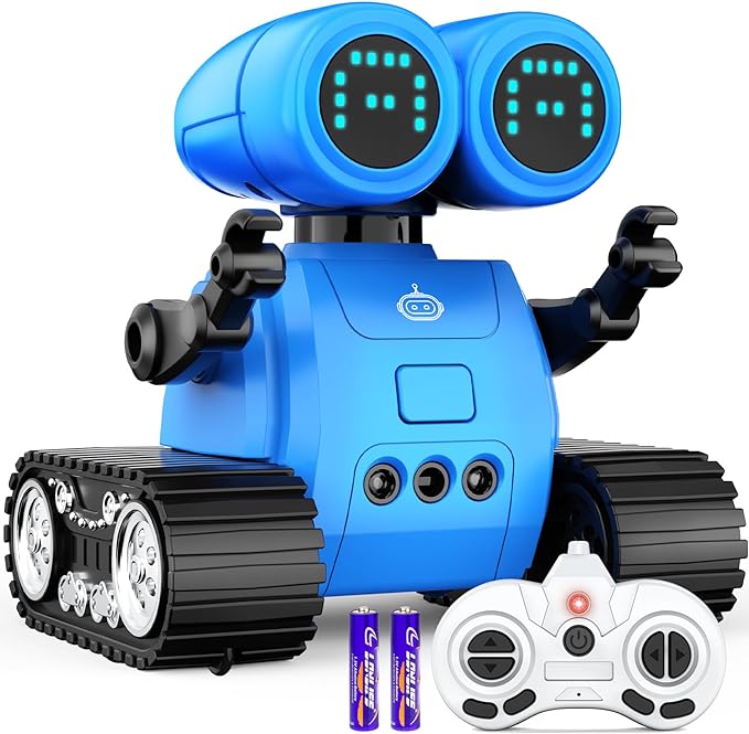 iRobot Pro l Robot Blauw met Gebaarherkenning, Armen, Programmeerbeweging, Dansbewegingen, Muziek l Volwassenen & Kinderen