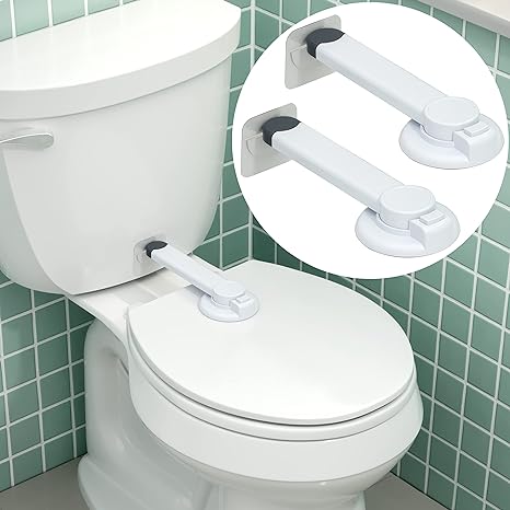 Wc Slot voor Baby (8-pack) l Toilet Slot l Kinderveiligheid & Beveiliging l Peuters & Baby's