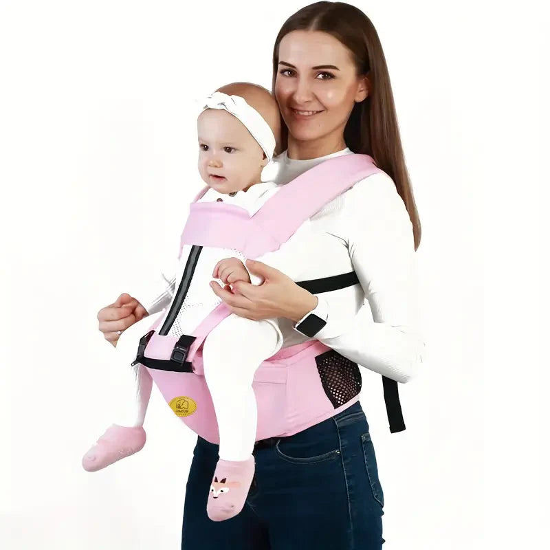 Ergonomische Babydrager Voortas & Draagzak l Baby 2 tot 48 Maanden