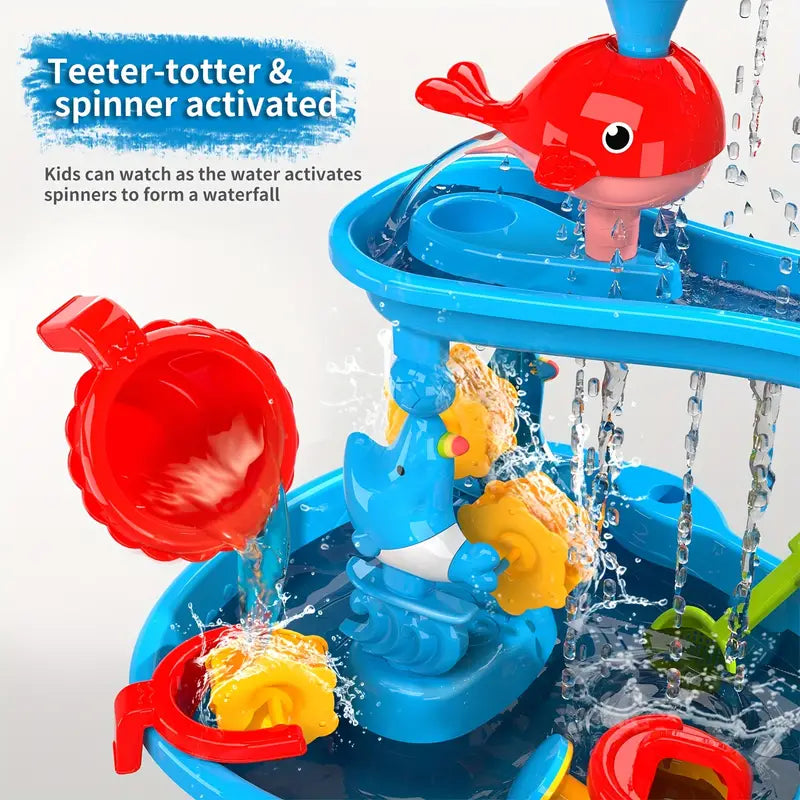 Activiteit Sensory Tables Speelgoed | 3-Tier Zand en Water Play Table Toys voor peuters