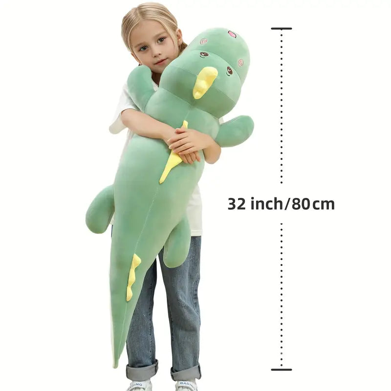 Groot Dinosaurus Knuffel Zacht 81cm l Kinderen Stress & Angst Knuffeldier