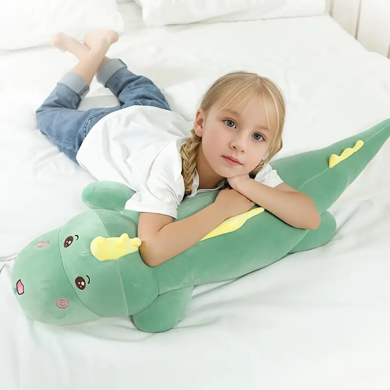 Groot Dinosaurus Knuffel Zacht 81cm l Kinderen Stress & Angst Knuffeldier