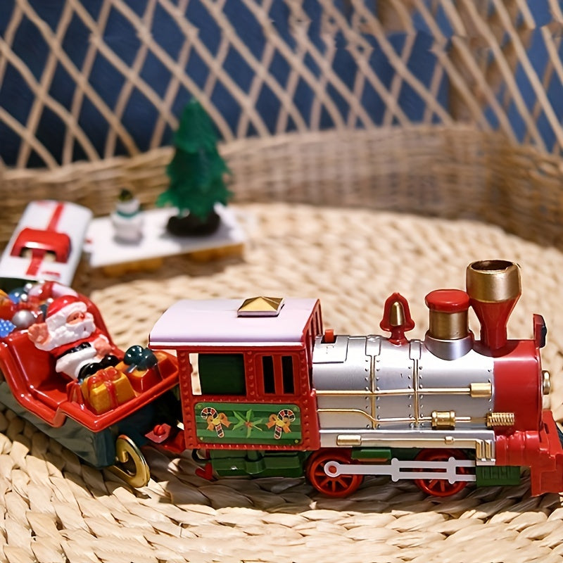 Deluxe Elektrische Kersttrein Speelgoed Set - Leuk & Educatief Model met Rails | Perfect Kerst- & Feestdagen Cadeau