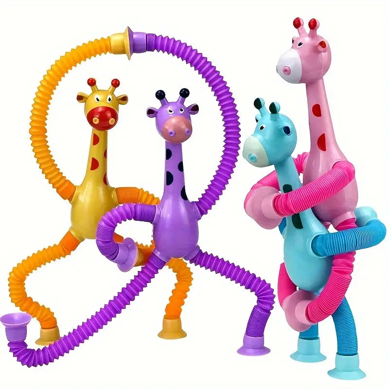 Zuignap Speelgoed Giraffe l Voor Stressverlichting en Sensorisch voor Kinderen