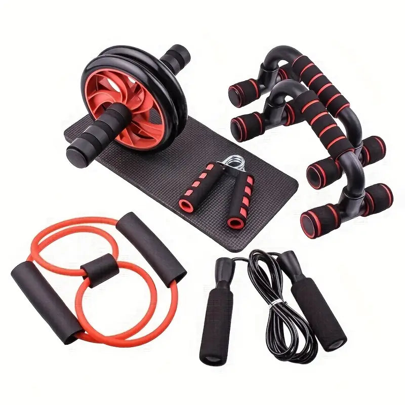 Buiktrainer PRO l Set van 7 Stuks l Gymset l Spiertrainer lSport Accessoires Fitness Thuis