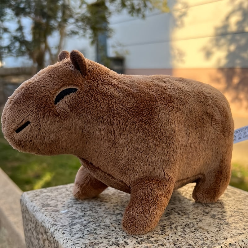 8.8 Inch/22CM Capybara Pluche Dier | Lifelike Pluche Speelgoed voor Jongens en Meisjes | Cadeau voor Verjaardag, Halloween & Kerst